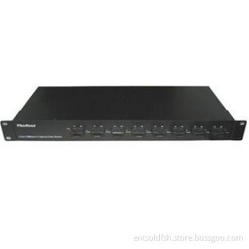 Dynamic LED 100Base-Fx Fiber Optical Switch 100M 8 Port 100